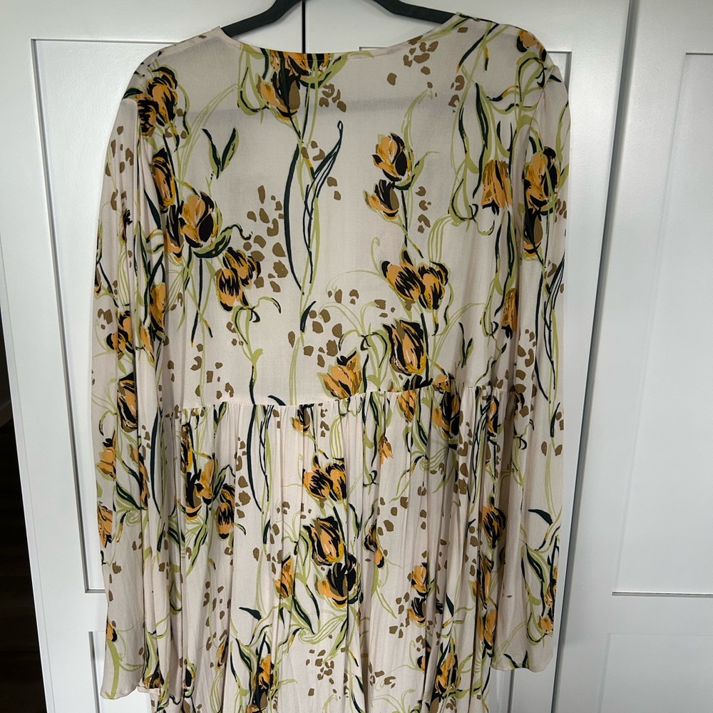 Free People Bella Floral Blouse Tunic - Picture 3 of 3